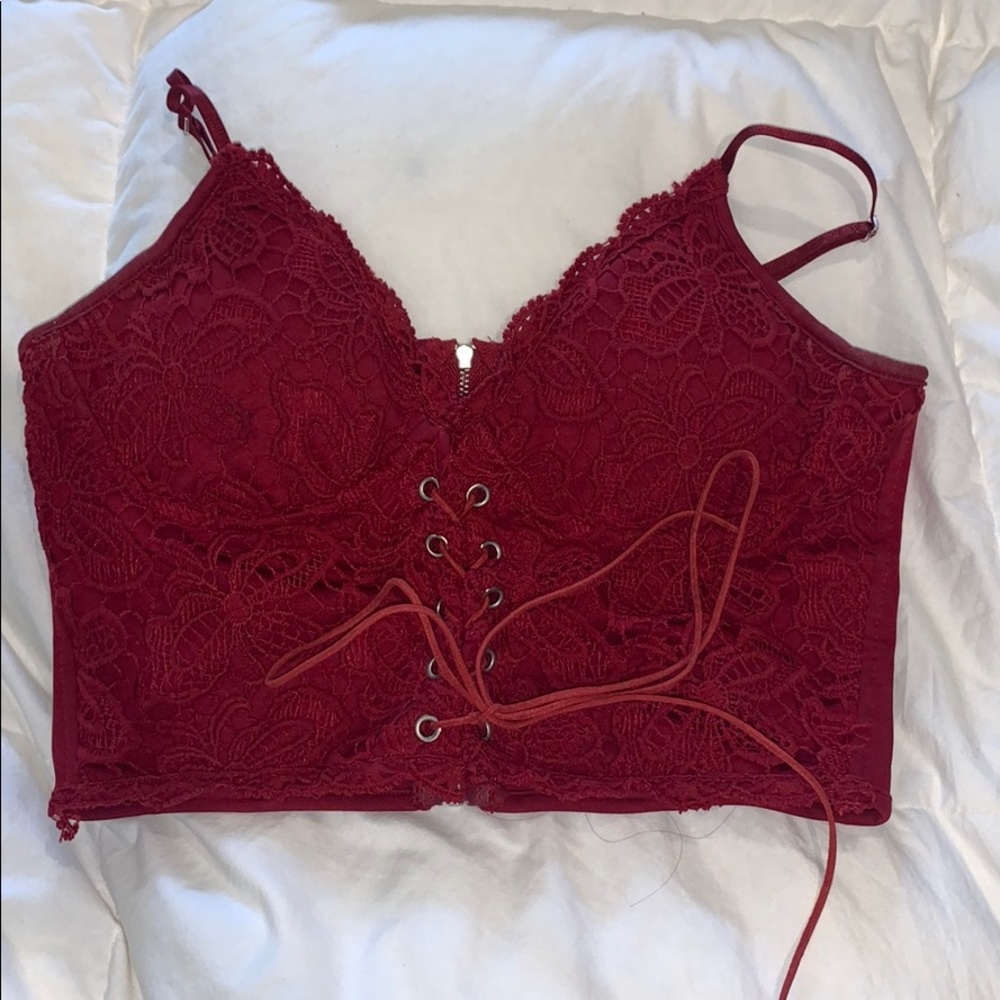 Cropped tank top